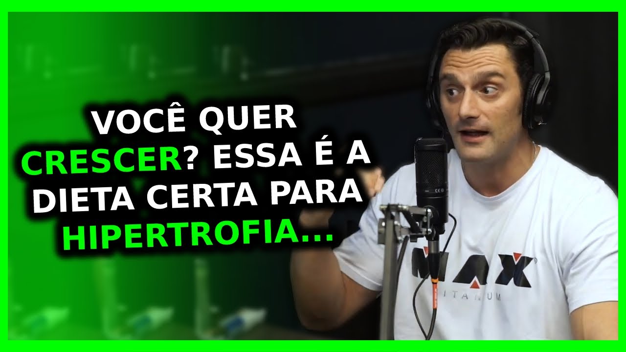 COMO MONTAR SUA DIETA PARA HIPERTROFIA? O QUE VOCÊ PRECISA SABER? | Donatto Ironberg Podcast Cariani