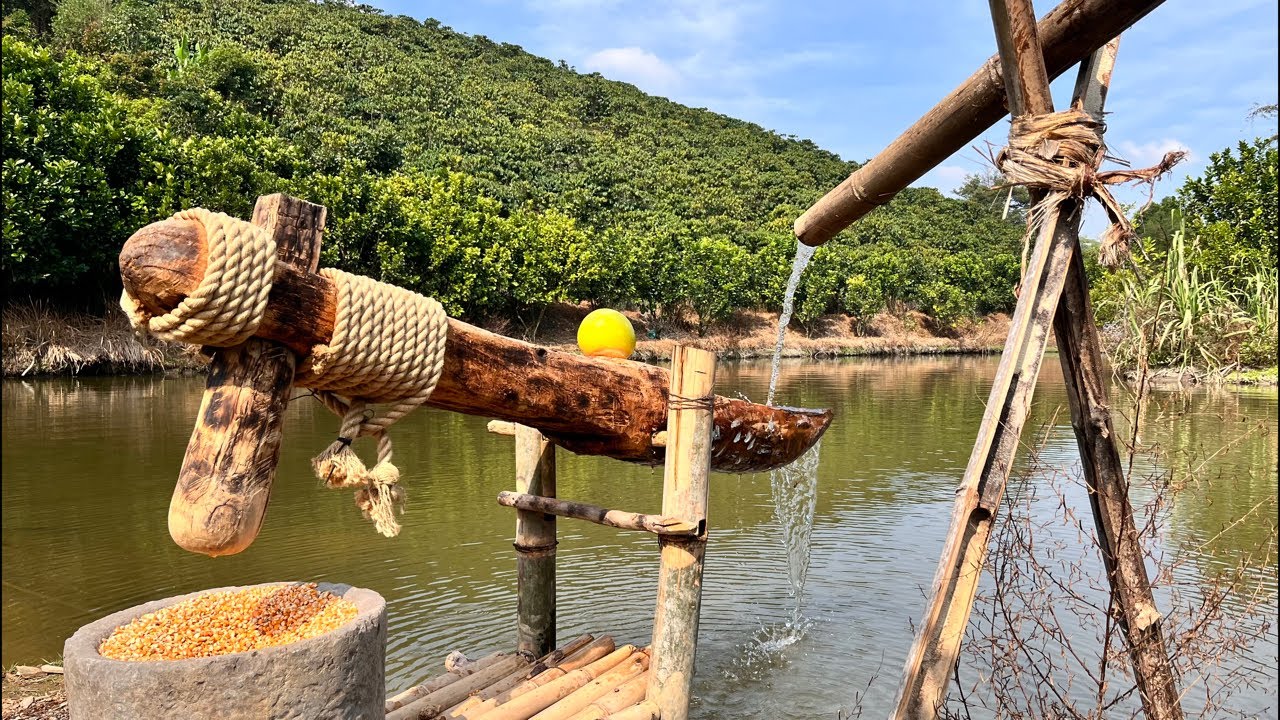 Water- powered flour mill- relax.