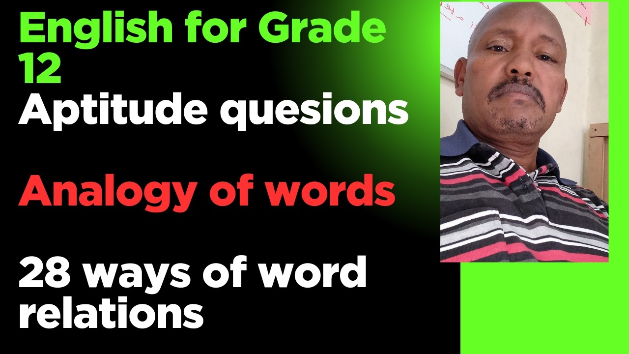 Analogy of words; 28 ways of word relations