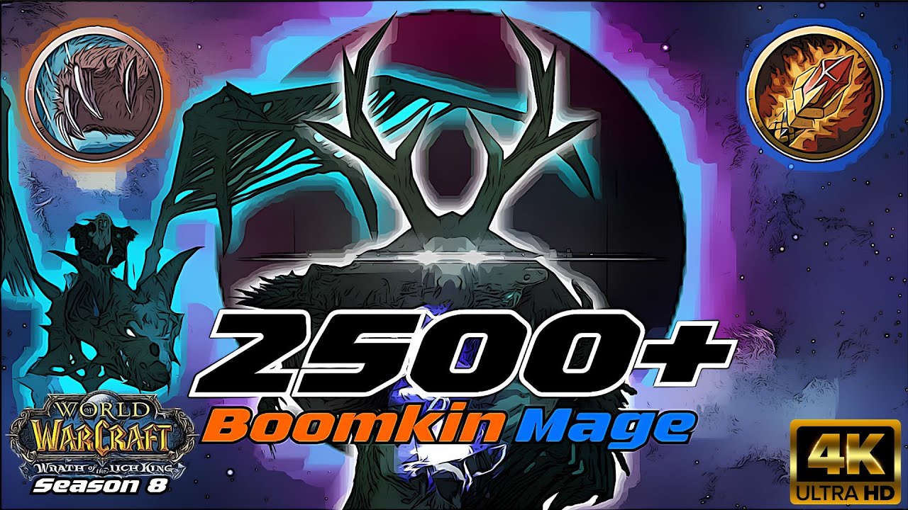2500+ Gladiator Moonkin Mage 2v2 Arena | Season 8 | Wotlk Classic