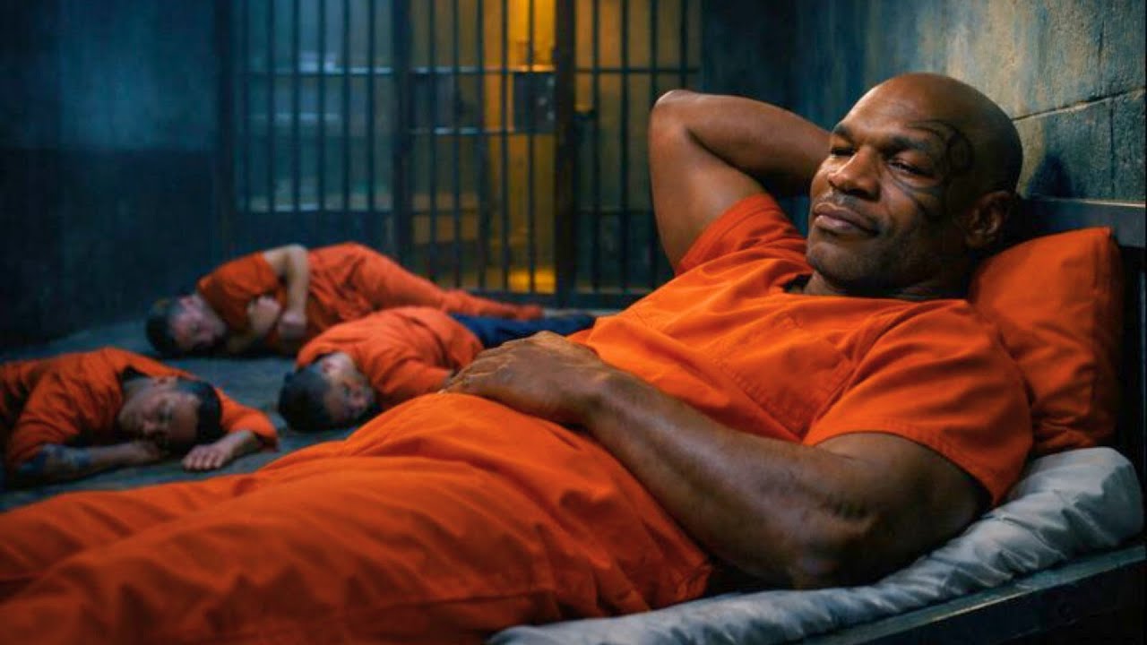 A Prison Gang Tried to Corner Mike Tyson After Lights Out — By Morning, the Block Was Silent