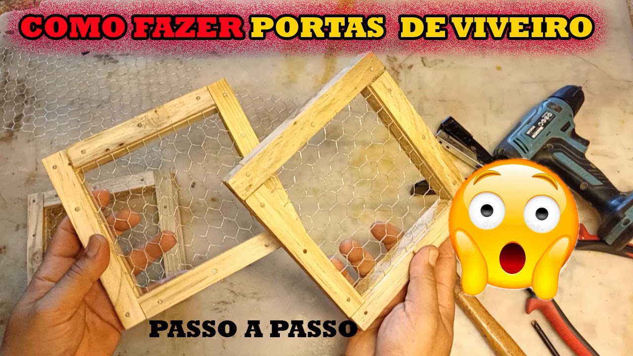 PORTAS PARA VIVEIRO DE TELA