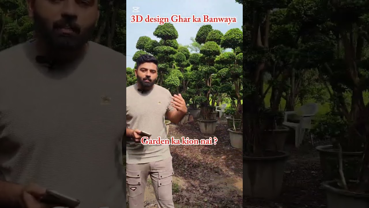Ghar ka design banwate ho… toh garden ka kyu nahi? 🌿 | FH Landscapes