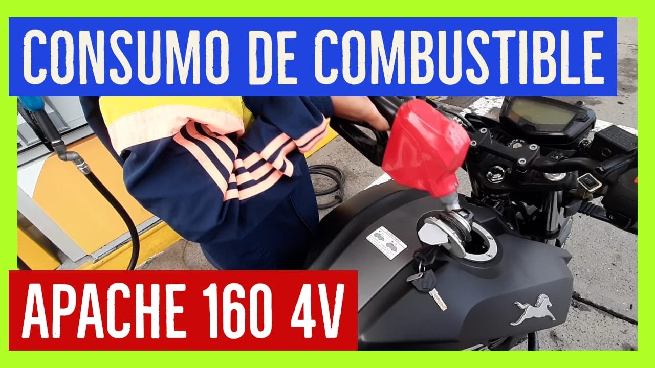 APACHE 160 4V, ECONOMICA EN GASOLINA  SI O NO 🤔🤔