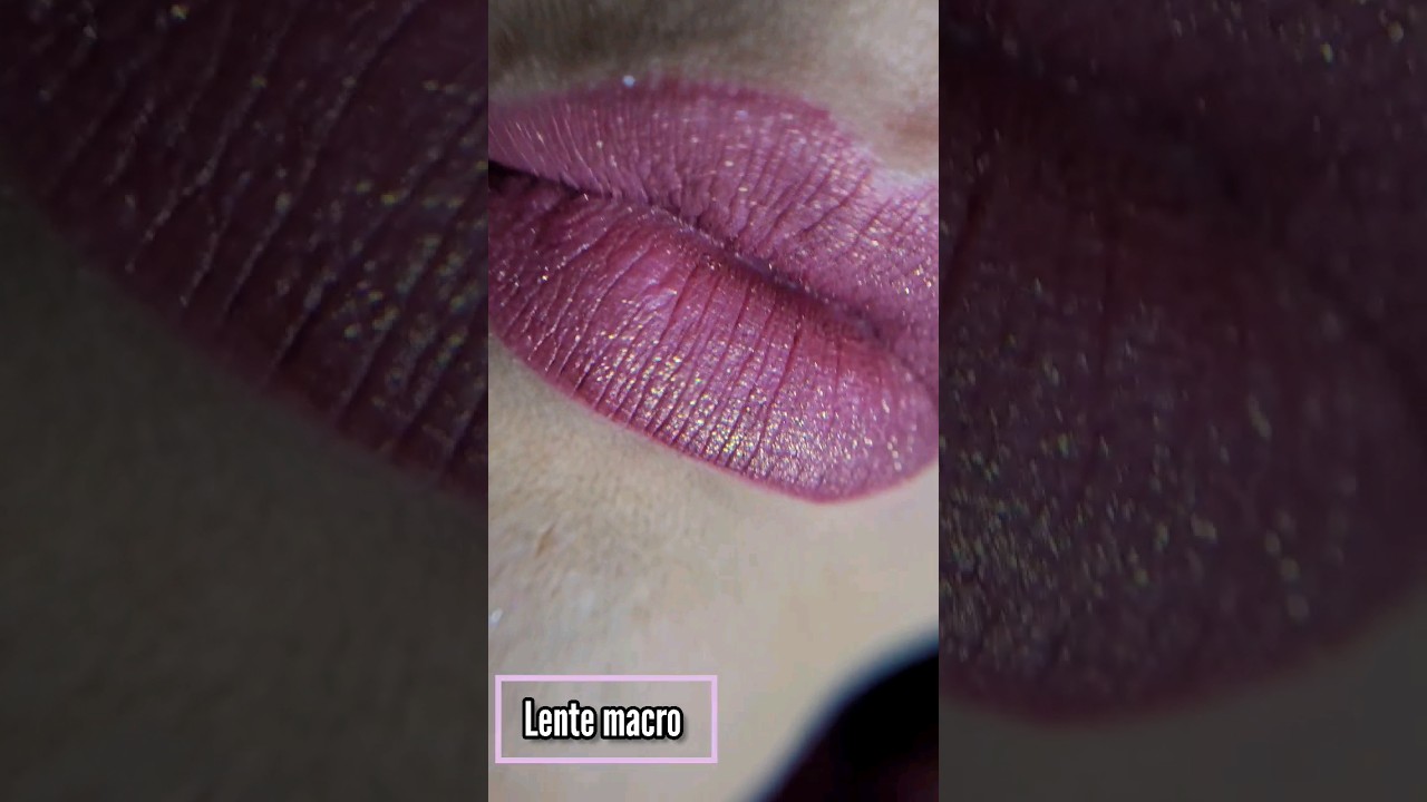 Batom Power Stay effect glitter matte.