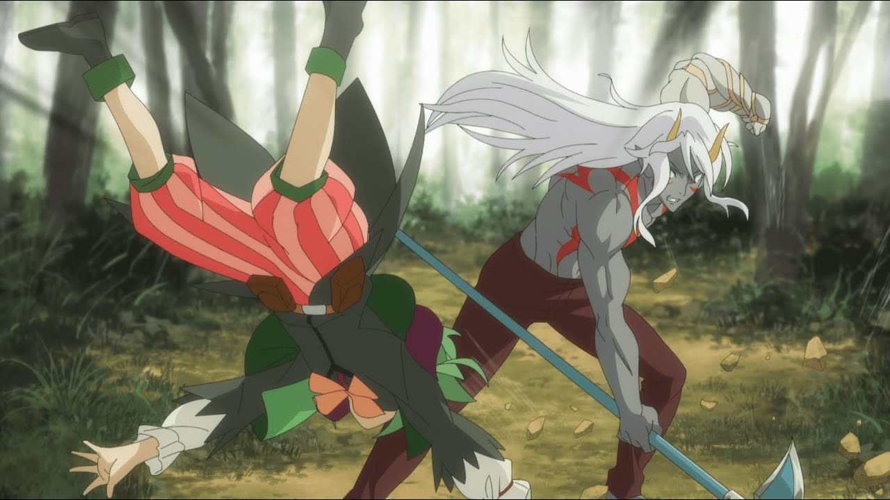 Gobrou vs Filippo The Plague Hero「Re:Monster AMV」Crawling In The Dark