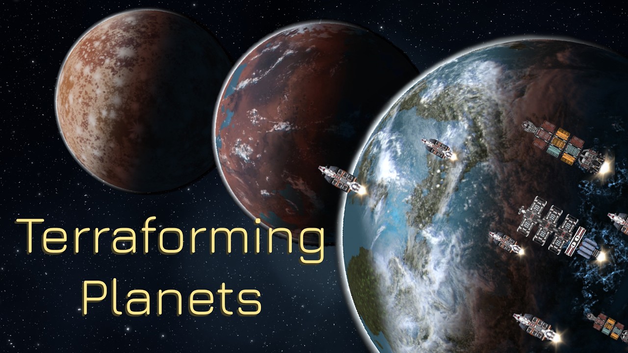 Terraforming a Planet Without Drowning Everyone in my Sandbox Space Game