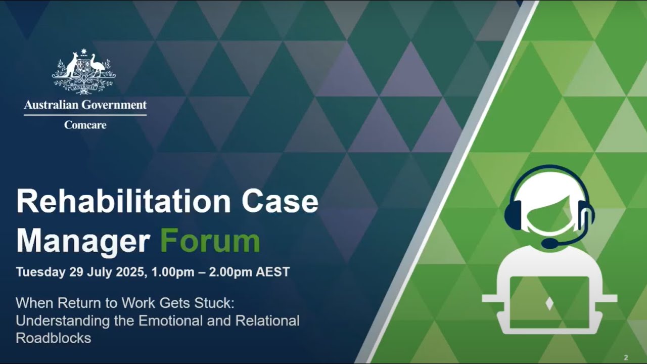 Rehabilitation Case Manager Forum