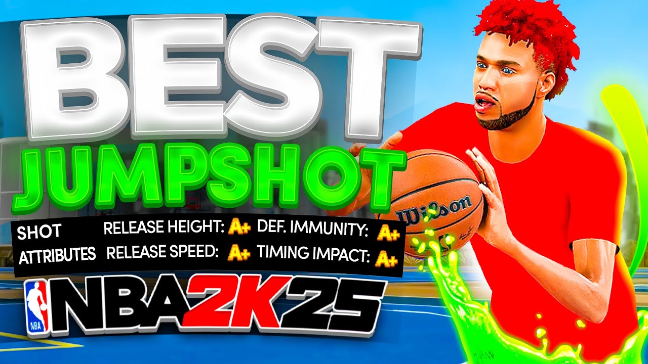 The BEST JUMPSHOT on NBA2K25! Never Miss Again with this Best Greenlight Jumpshot!