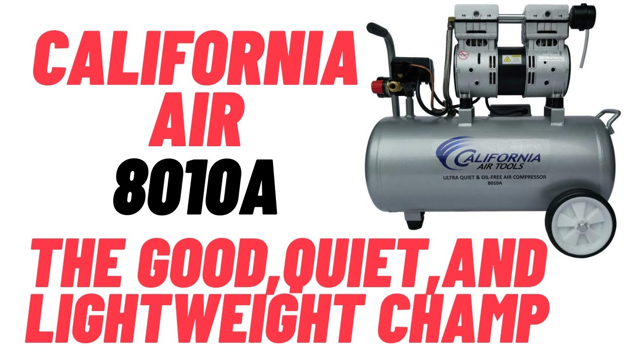 California Air 8010A Review-Finally An Air Compressor You Can Talk Around.