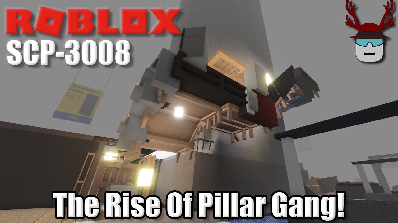 WE BUILT A PILLAR BASE! | Roblox SCP-3008