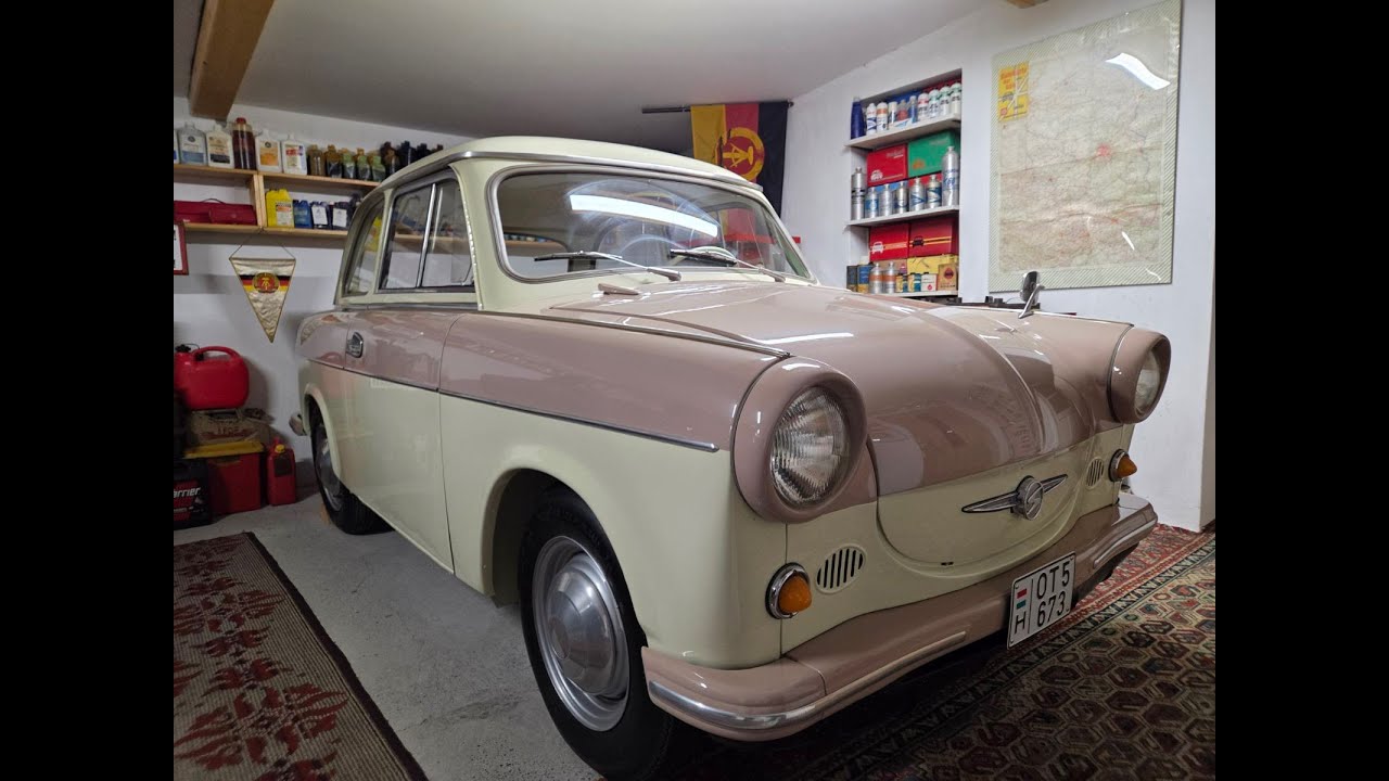 Felújított Trabant P50/2 a kisbéri Retro Garázsban | Ritka retró gyöngyszem