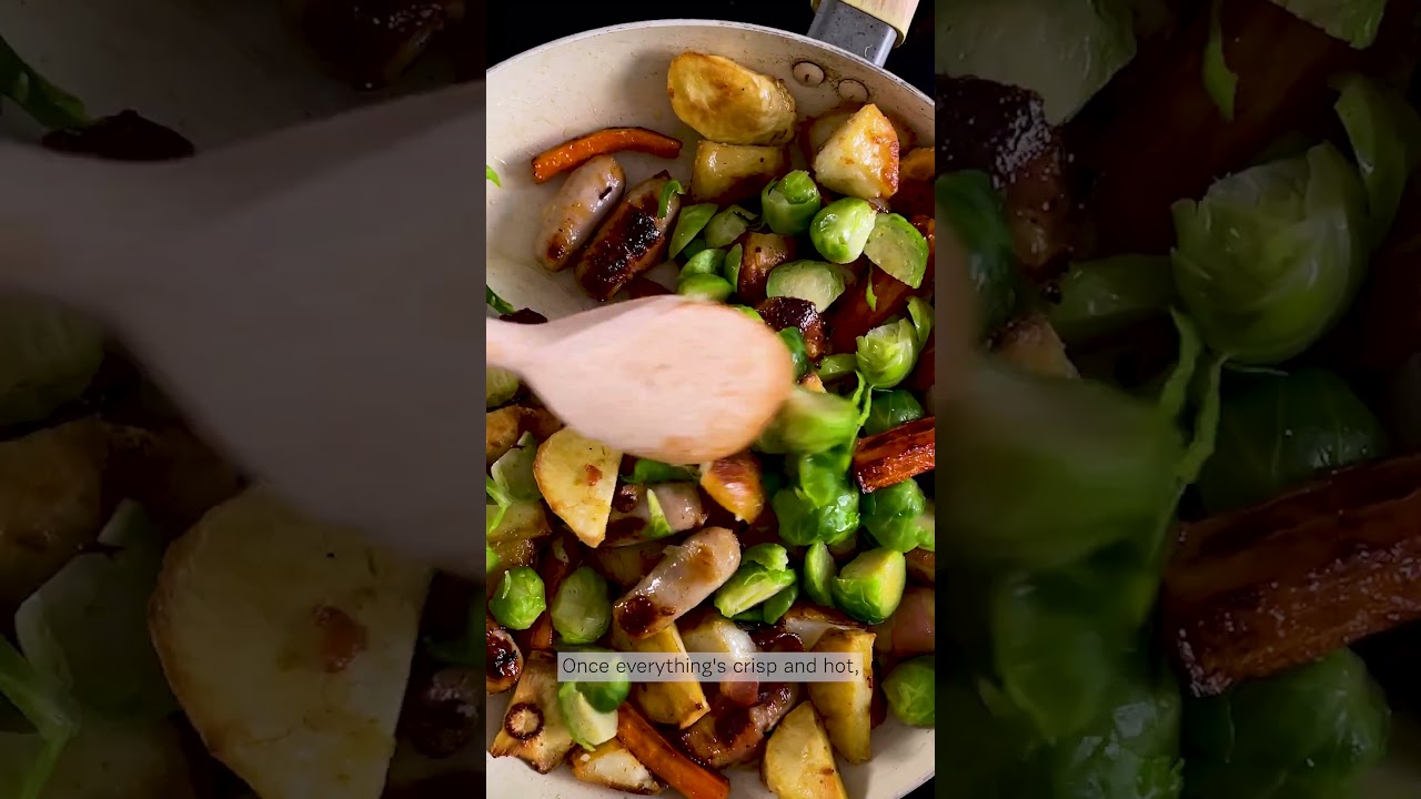 Boxing day hash recipe #boxingday #leftovers #christmas #festive