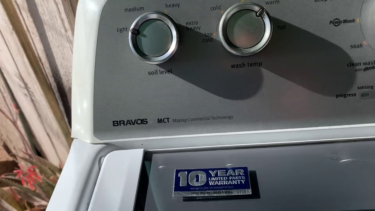 Reprogramasion de lavadora Maytag bravos mod MVWX655DW1