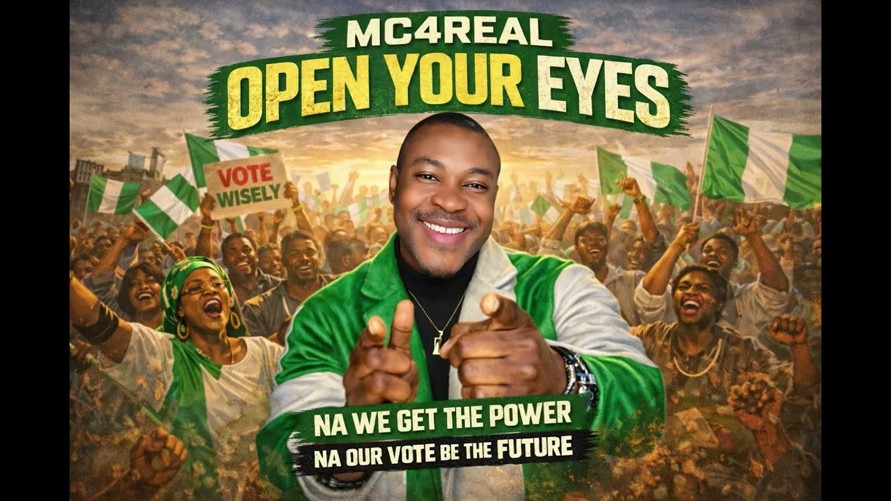 MC4Real - ОТКРОЙТЕ ГЛАЗА 👀🇳🇬 (Официальная аудиозапись) #OpenYourEyes #MC4Real #VoteWisely #Nigeria
