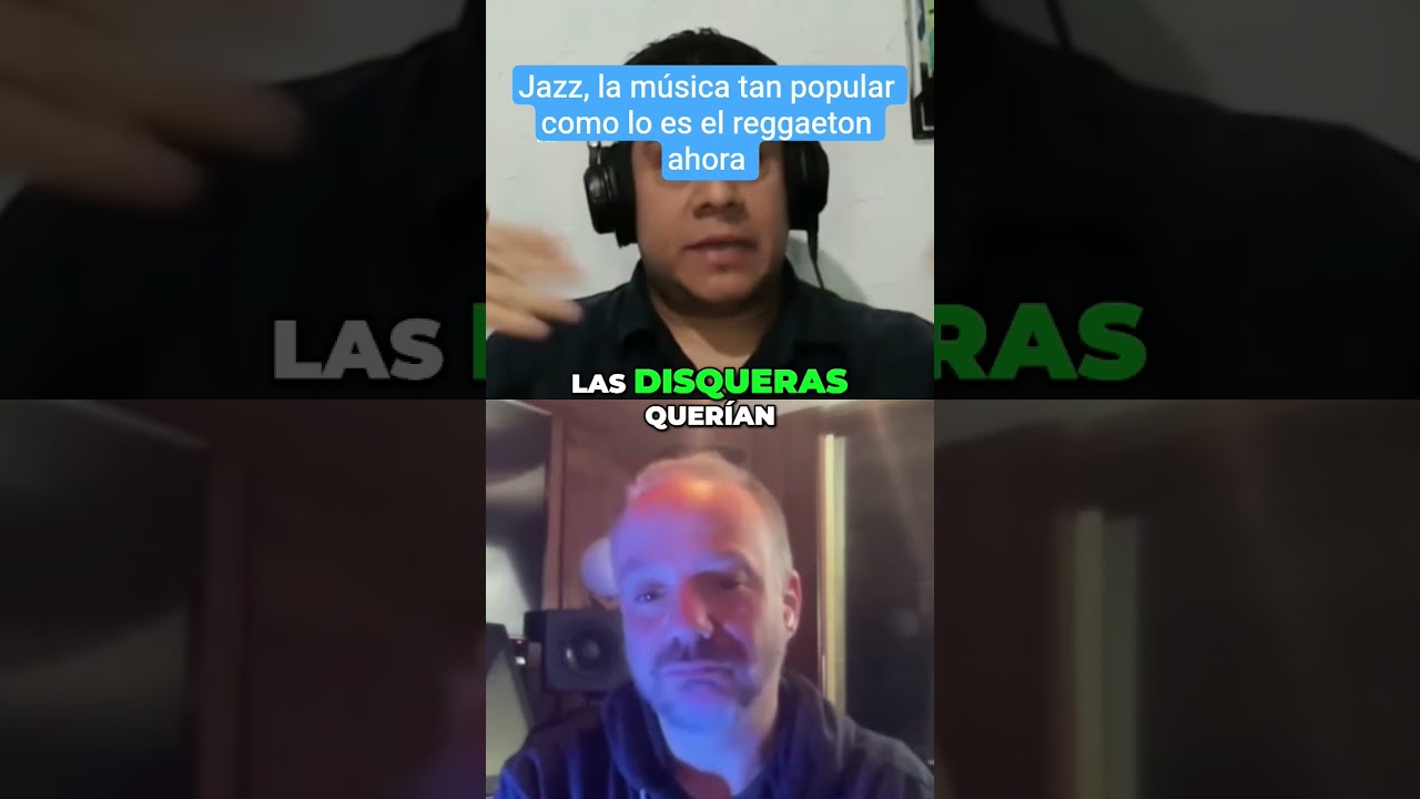 ¿Por qué era el jazz tan popular como lo es el reggaeton ahora? 