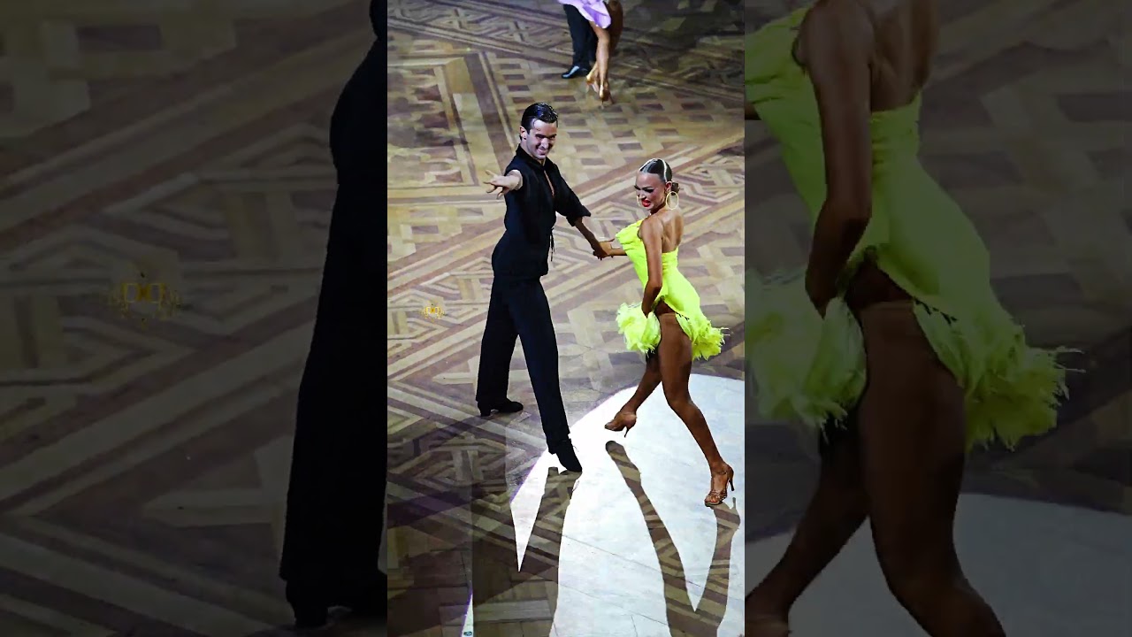 &ldquo; The Open Worlds &ldquo; 2024 - Samuel Santarelli & Juliaa Krachun - ChaCha  #dance #dancer #latindance