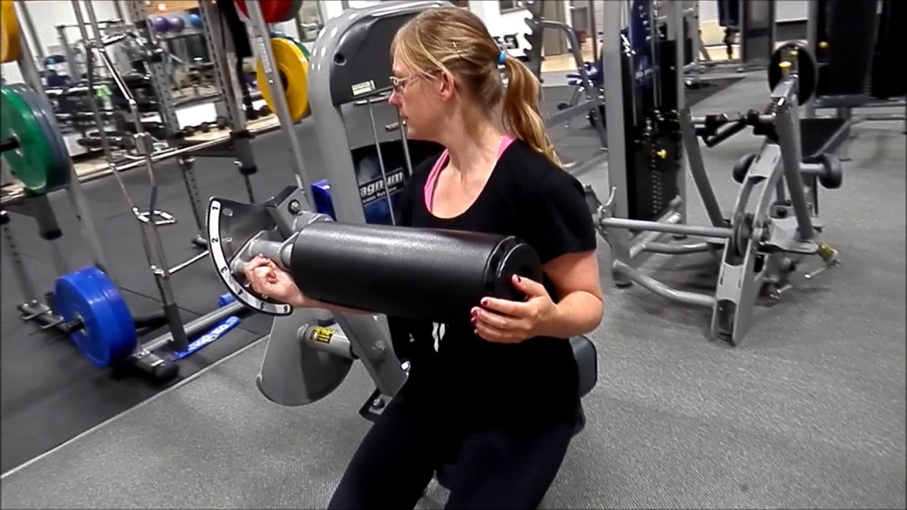 Abdominal Crunch Machine