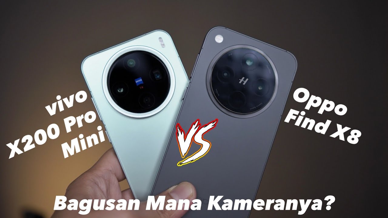 ⚠️⚠️ Pertarungan SENGIT! Bagus Mana Kamera Oppo Find X8 vs vivo X200 Pro Mini?