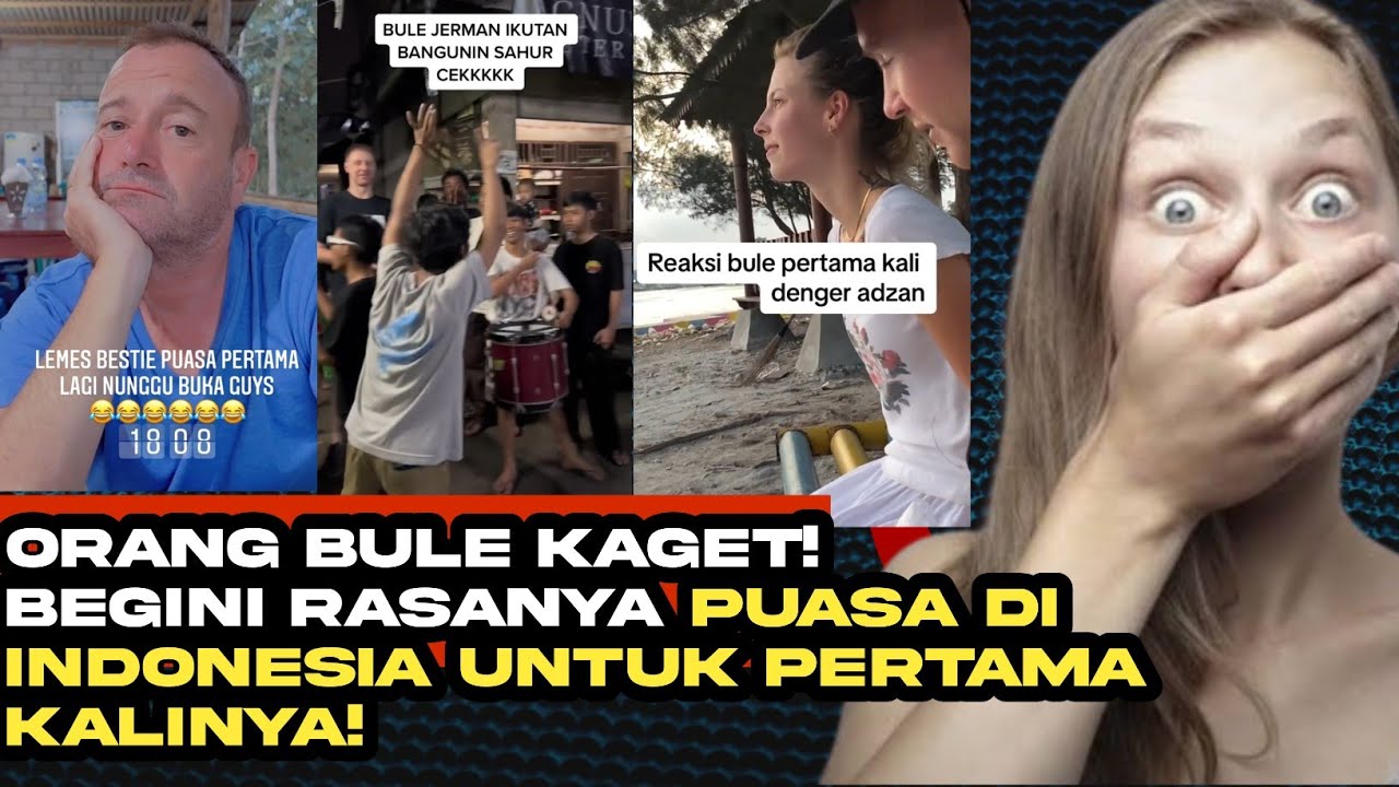 Orang Bule Kaget! Begini Rasanya Puasa di Indonesia untuk Pertama Kalinya!