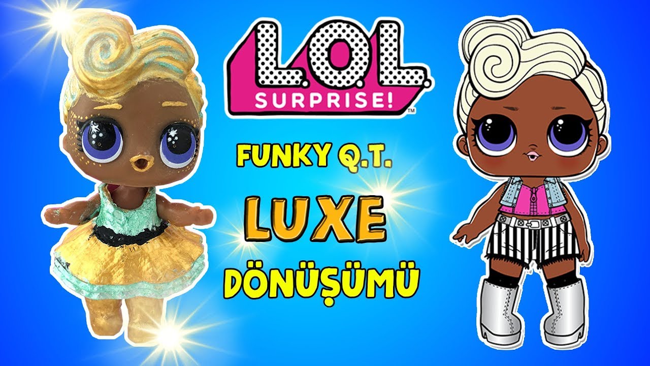 LOL Sürpriz Challenge! 2.Seri LUXE Dönüşümü Punk Boi vs Luxe Makeover Custom loldoll Bidünya Oyuncak
