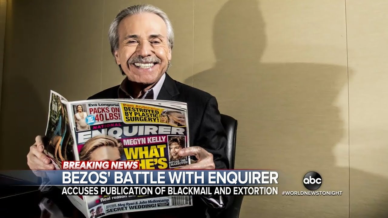 Jeff Bezos Accuses &lsquo;National Enquirer&rsquo; Publisher Of Blackmail & Extortion
