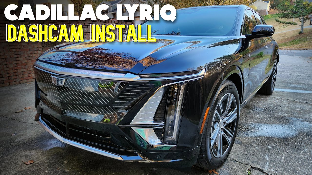 Установка видеорегистратора Cadillac LYRIQ (до появления видеорегистратора Surround Vision)