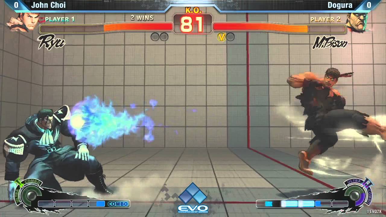 [EVO 2012 SSFIV AE Top 32] John Choi (Ryu) vs Dogura (M.Bison)
