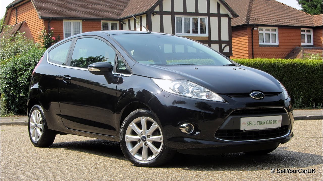 SOLD USING SELL YOUR CAR UK - 2010 Ford Fiesta 1.25 Zetec 3dr Manual, Panther Black