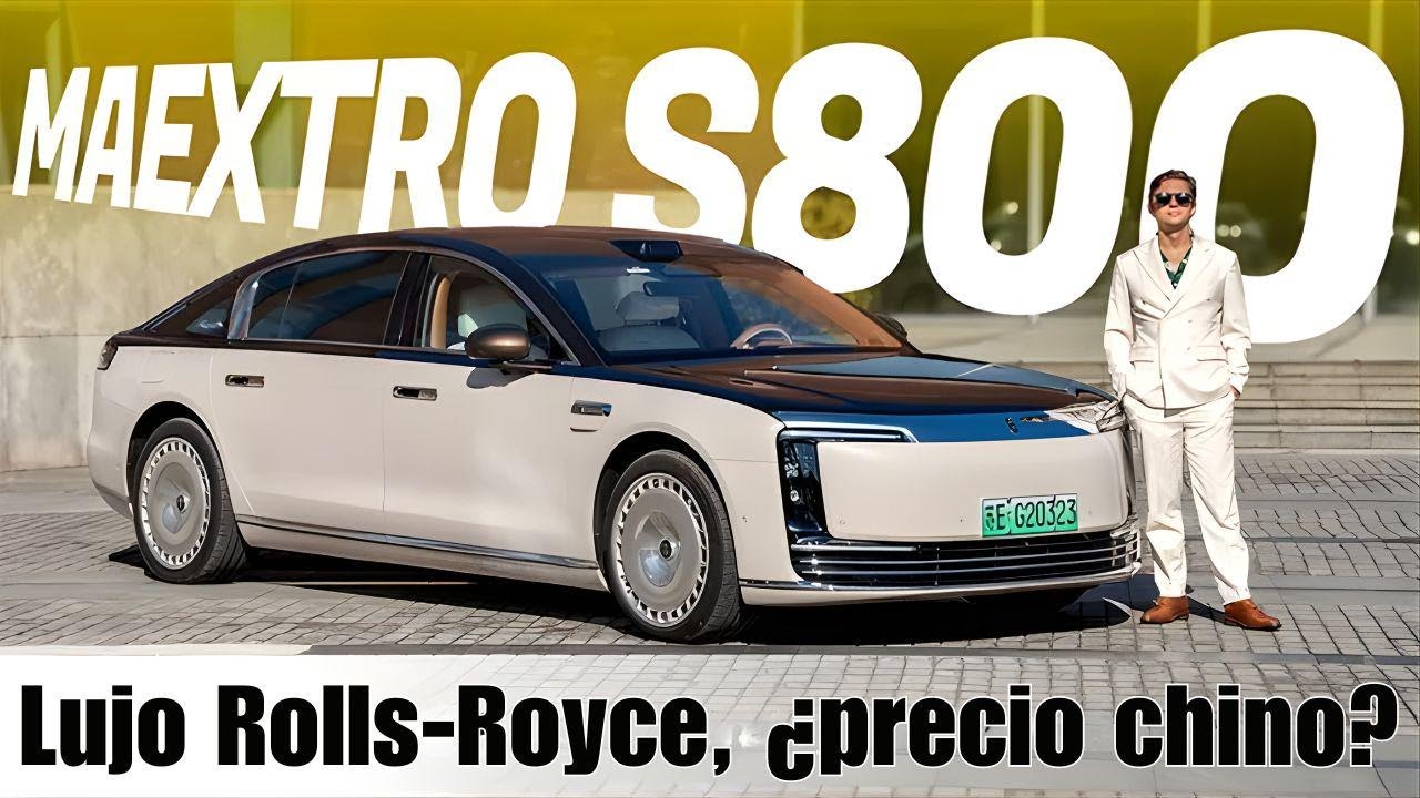 Maextro S800: Probamos el auto eléctrico chino más lujoso