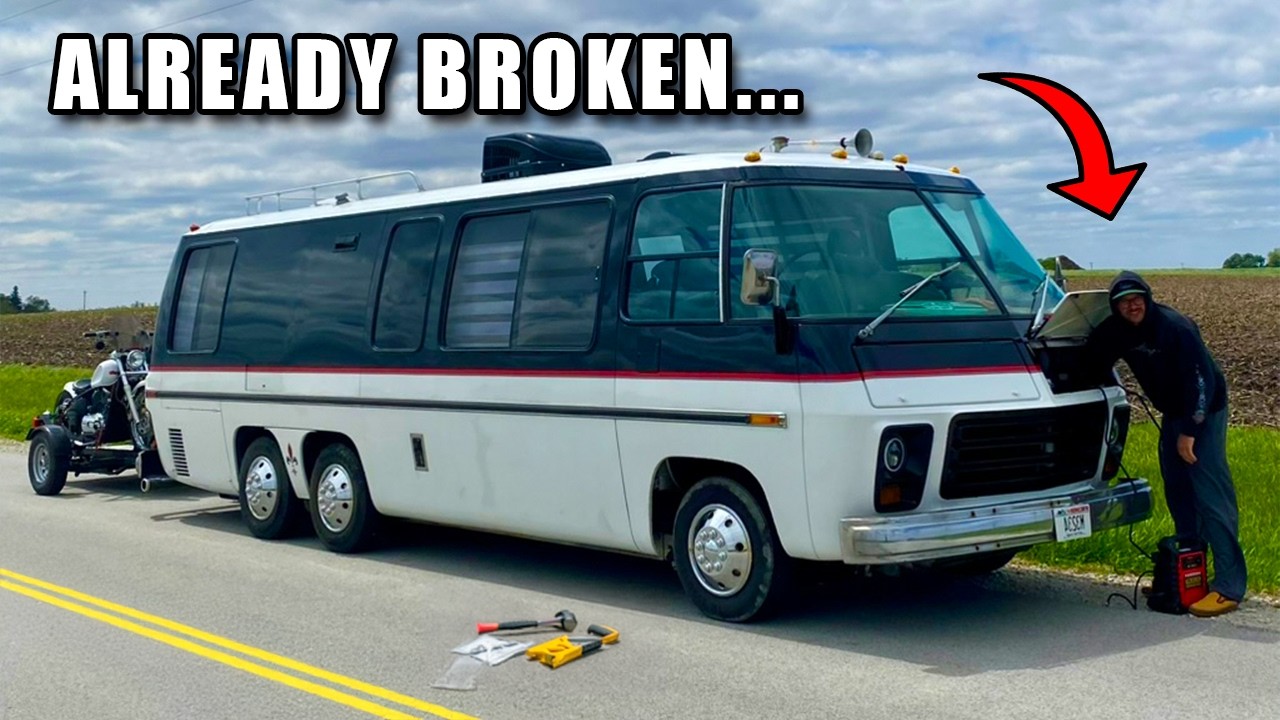 We Bought a 50 Year Old RV for a Roadtrip! (bad idea)
