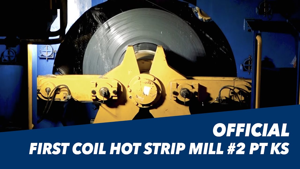 FIRST COIL HOT STRIP MILL 2 KRAKATAU STEEL (OFFICIAL)