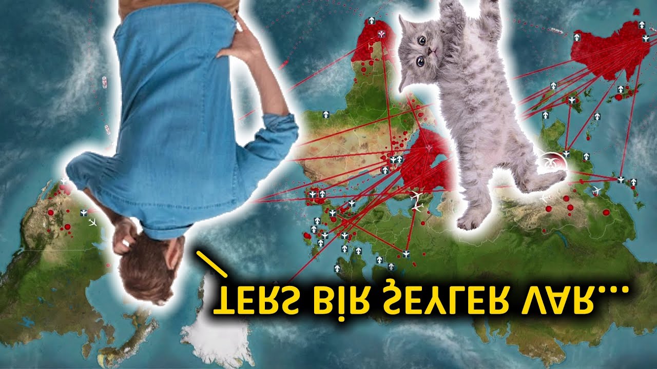 Plague Inc - ...ɹɐʌ ɹǝʃʎǝs ɹᴉq sɹǝ┴ (Senaryo: Ters Dünya & Küresel Isınma) [Türkçe]