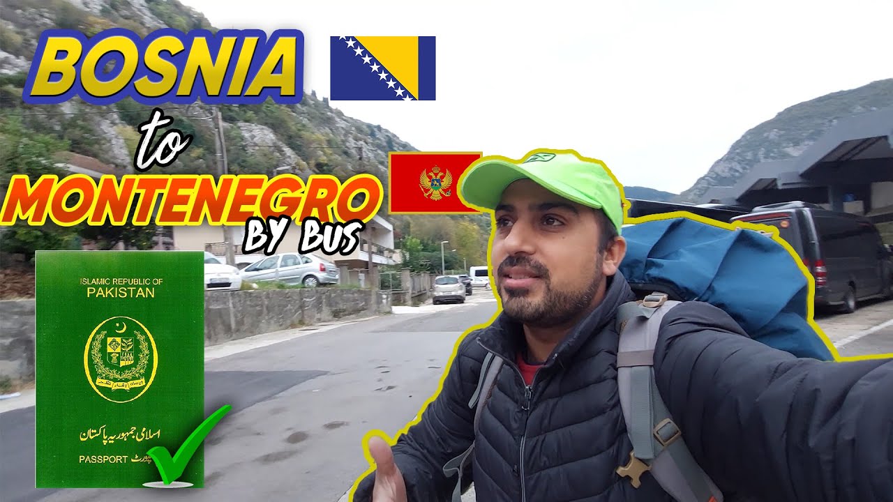 Croasing Border BOSNIA to MONTENEGRO  | EP-08 |  Balkans Europe Series