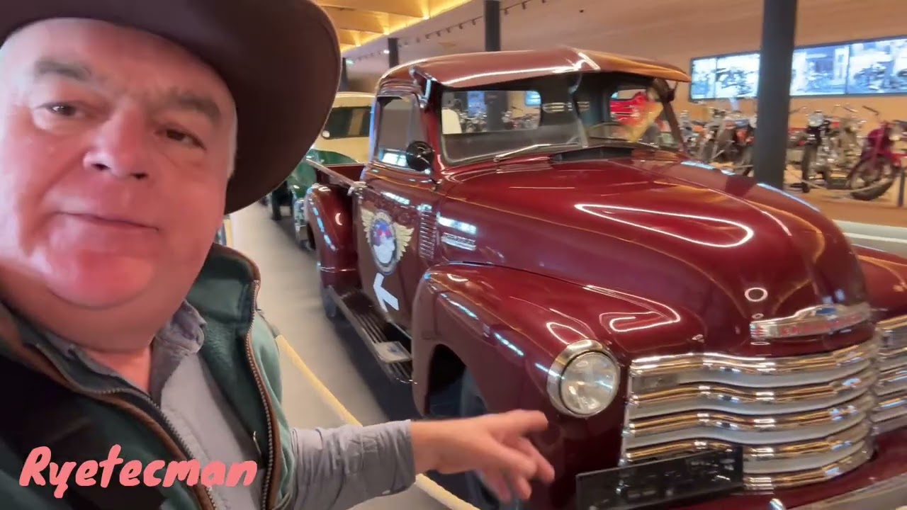 Tour of Motorcycle museum in Austria as injury stops some skiing !