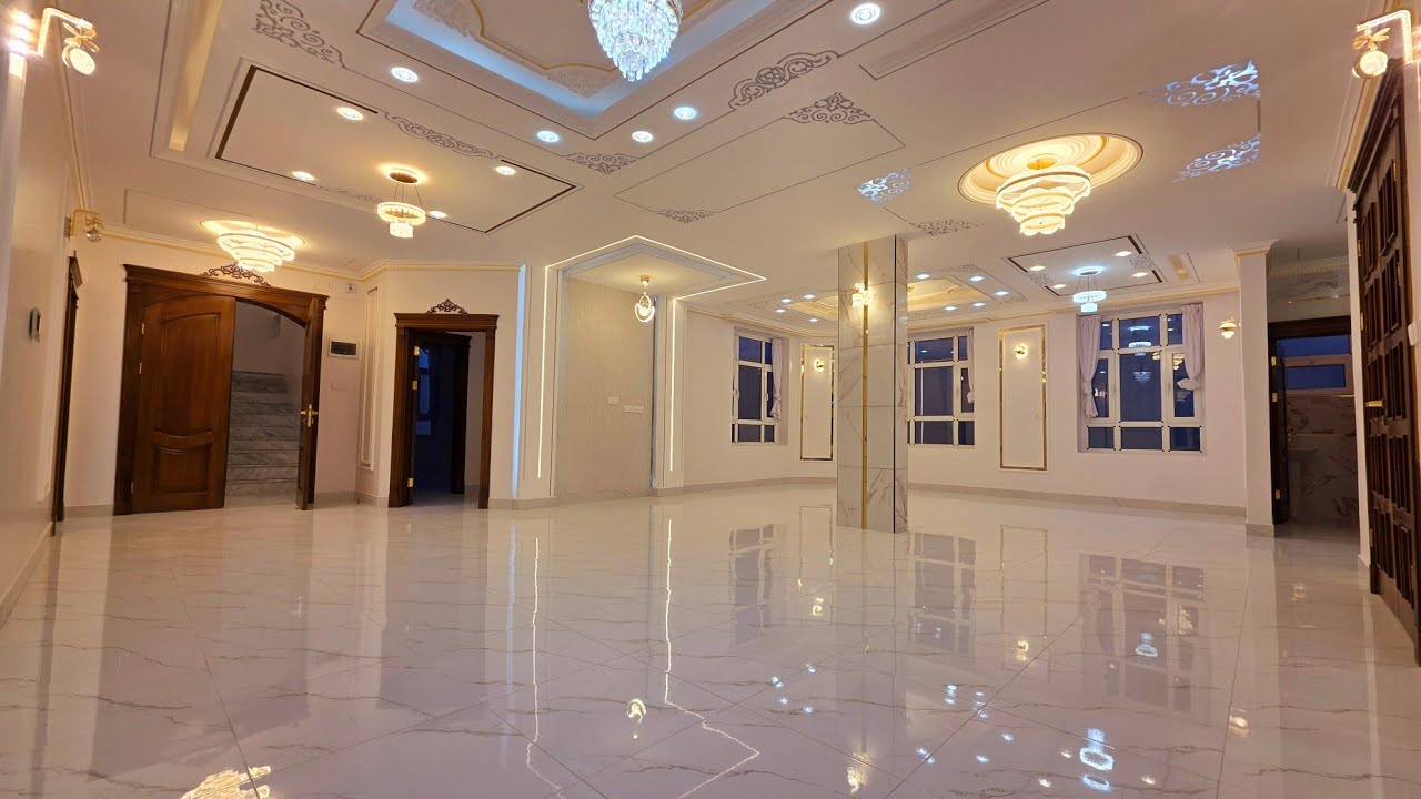 فيلا فاخرة للبيع في صنعاء بيت بوس حديثة بتشطيبات فخامة 