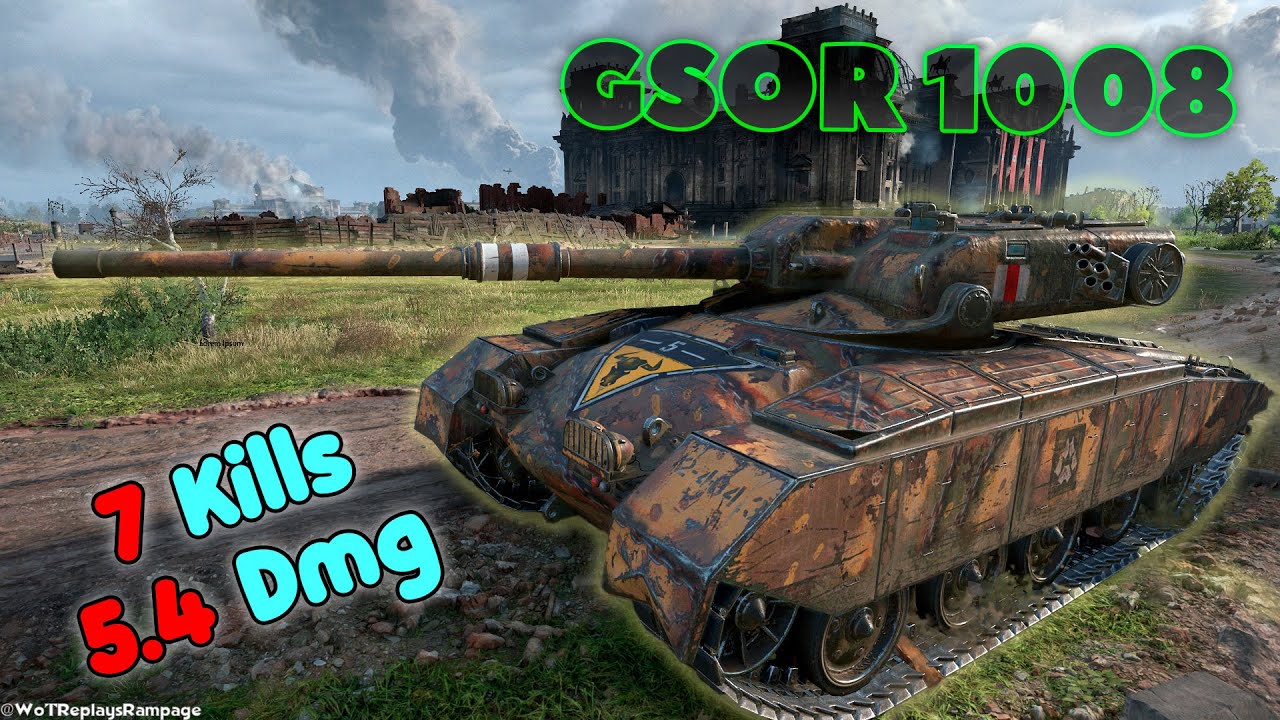 GSOR 1008 - 7 Frags 5.4K Damage, Master by player stevemack36