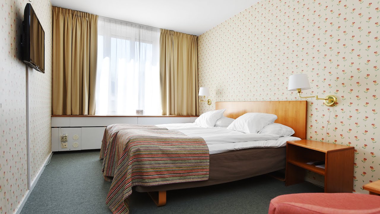 Elevrum som dubbelrum p&aring; Ersta konferens & hotell