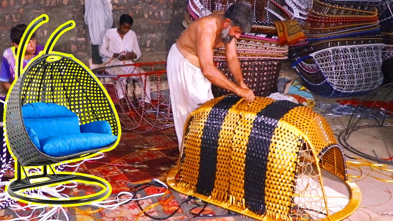 Complete Process of Making a Beautiful Hanging Swing Chair