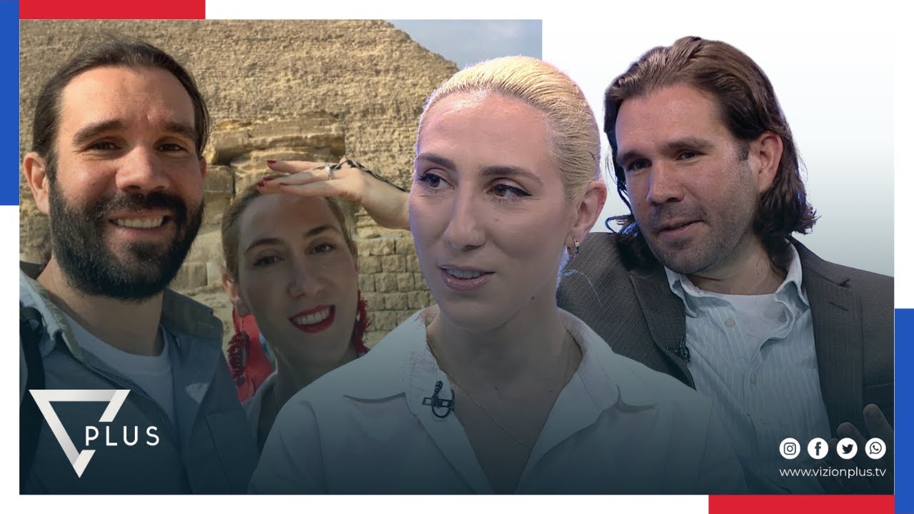 Dhendri amerikan i ve 'flaken' dasmes shqiptare,me kostum popullor,valle dhe raki-Vizioni i Pasdites