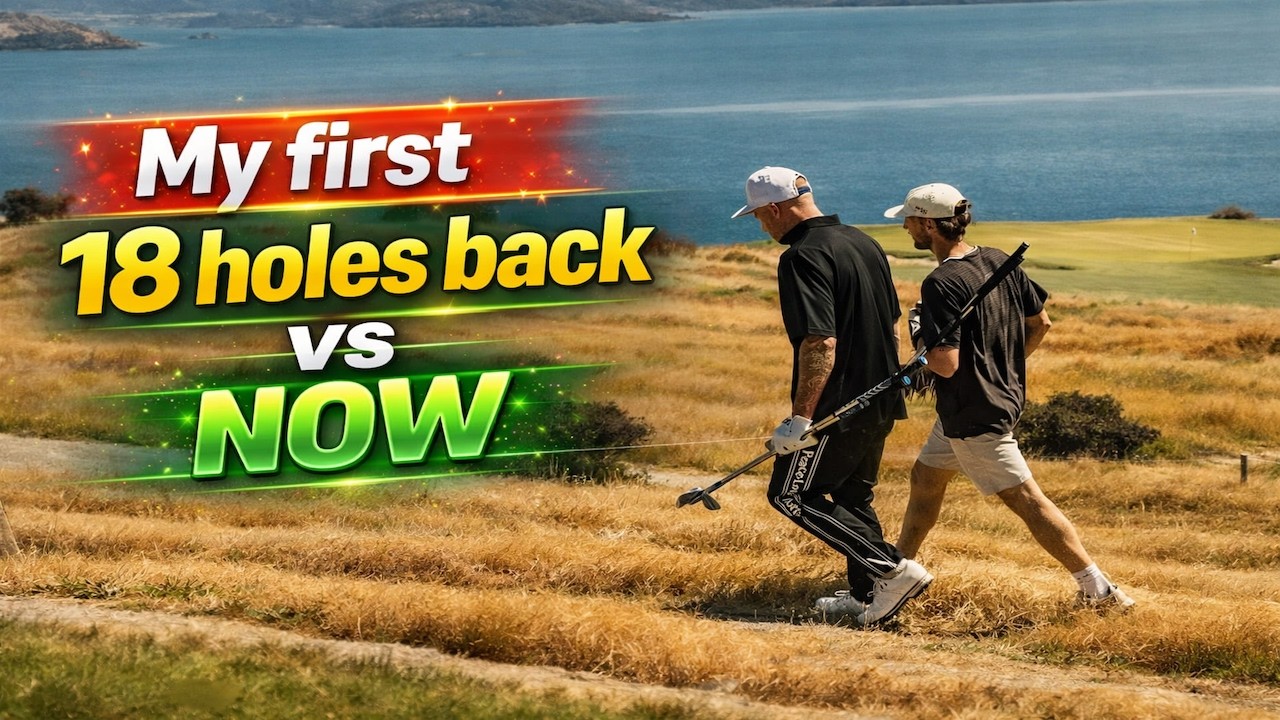 My First 18 Holes in 17 Years vs 5 Weeks Later (INSANE Improvement)
