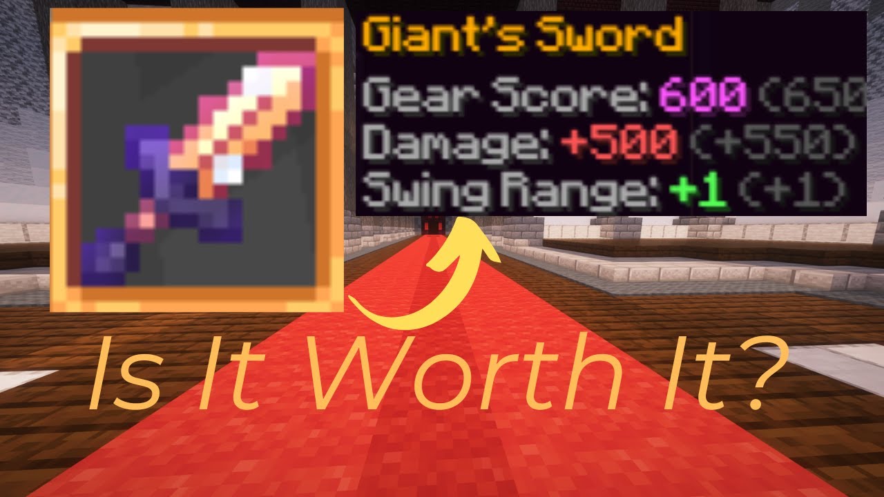 Is the Giant's Sword Still Worth It? (Hypixel Skyblock)