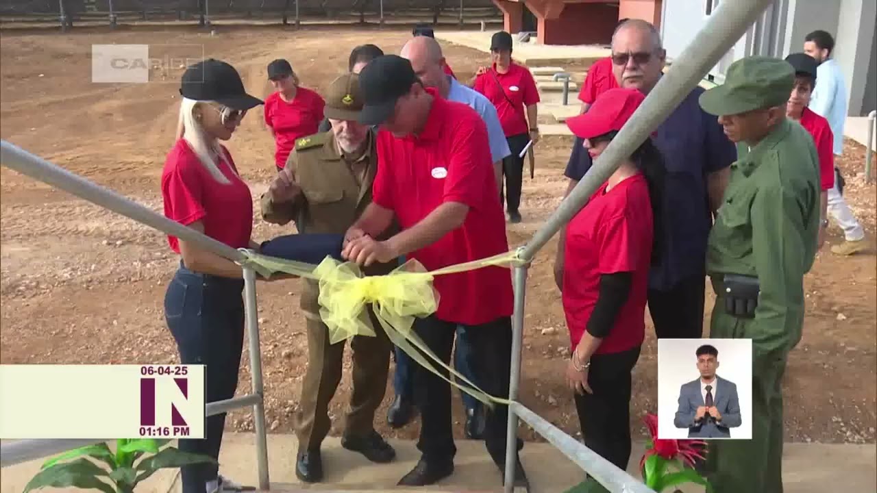 Cuba: Inauguran parque fotovoltaico Cruce de la Trocha en Ciego de Ávila