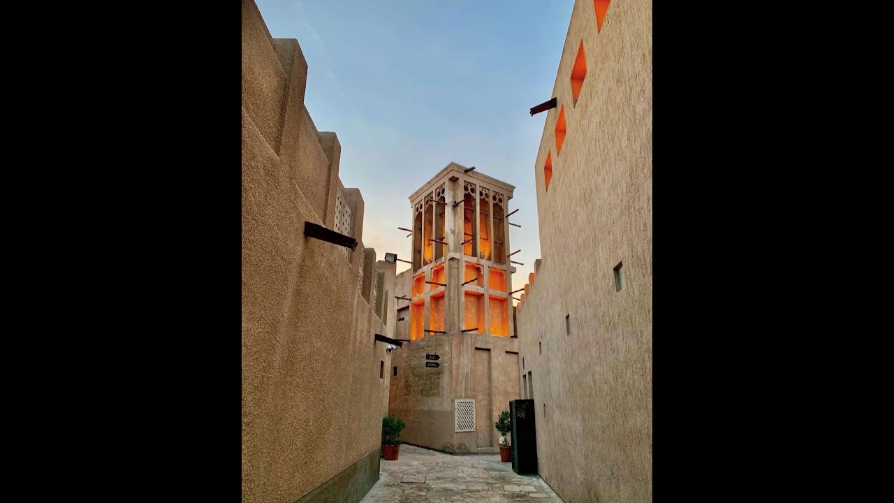 Arab / Middle East sustainable wind catcher tower - Barjeel