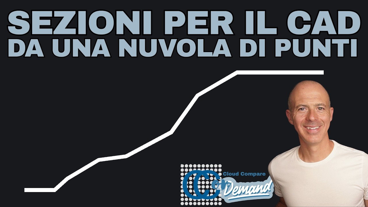 Crea una sezione pronta per il CAD da una nuvola di punti