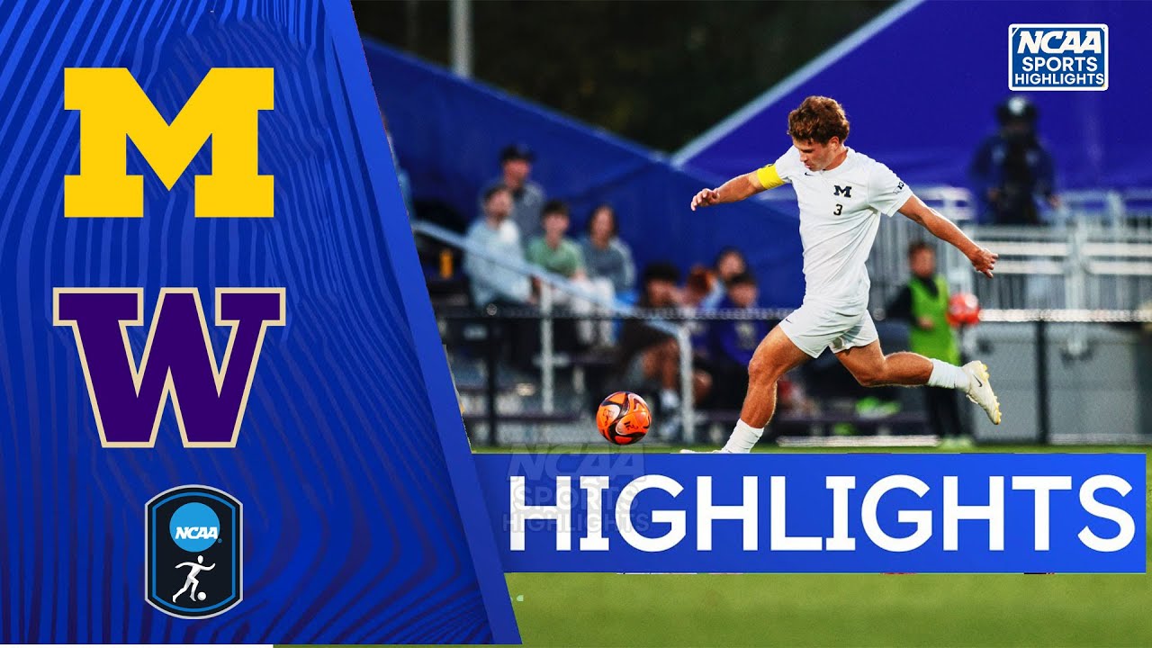 Michigan vs Washington | NCAA College Soccer Highlights | 20 September 2025