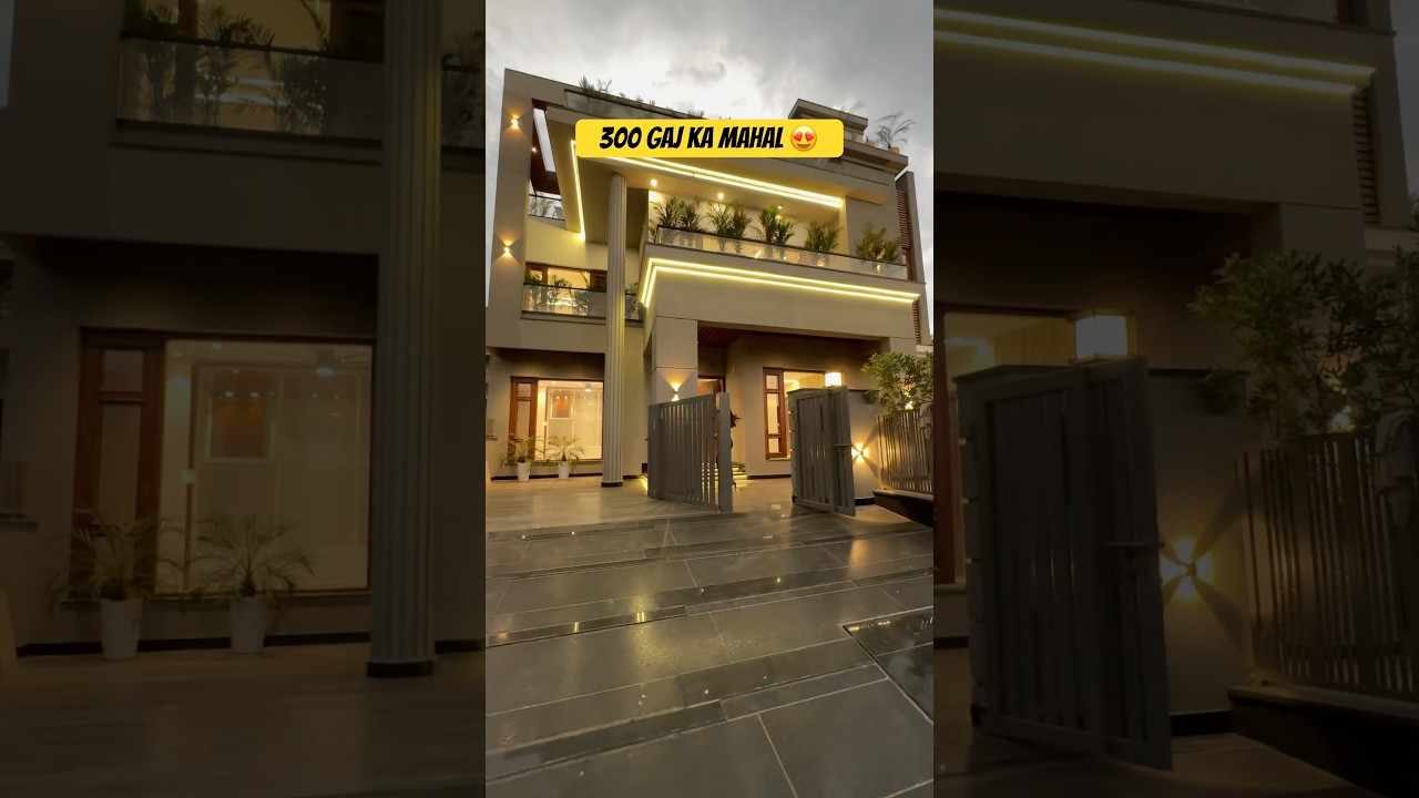 300 गज का महल ❤️ | Luxury Home Design #youtubeshorts #homedesign  #housedesign #luxuryhomes