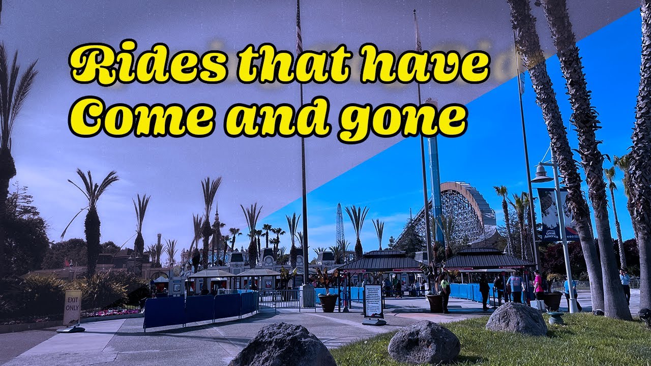 California's Great America | Rides that have come and gone