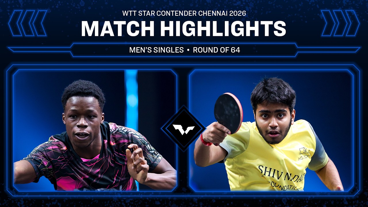 John Oyebode vs Punit Biswan | MS R64 | #WTTChennai 2026