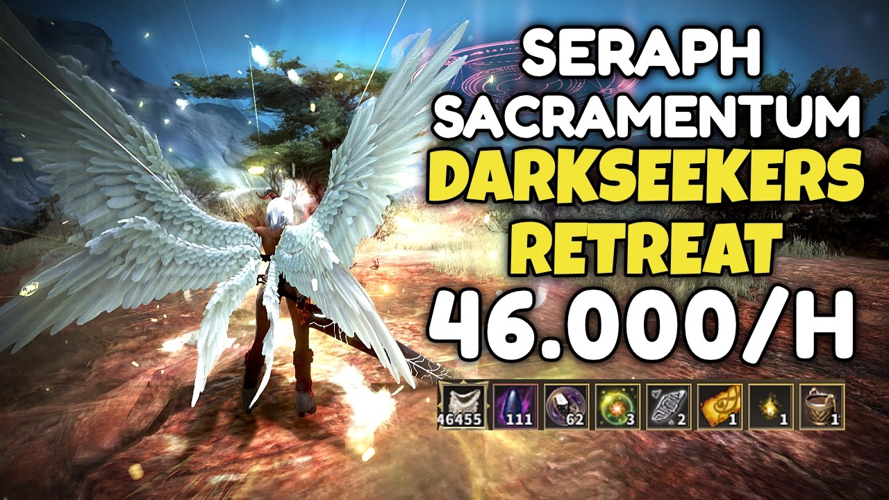 BDO | Seraph Sacramentum - Darkseekers' Retreat | 46k Trash Lvl 2 + Agris | 3 Tides